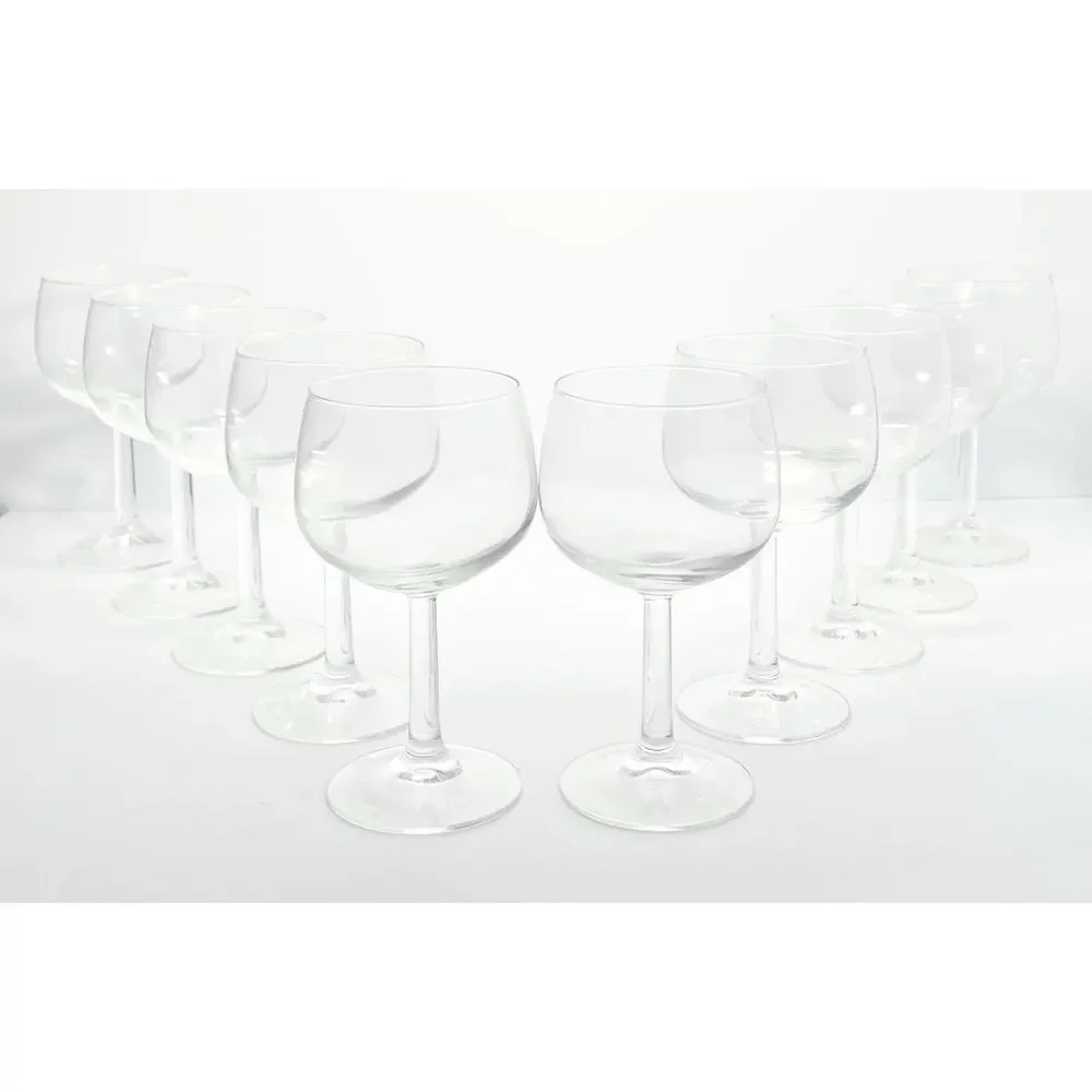 Cristal d’Arques “Grand Vin” Set of 10 Balloon Wine Glasses 6 1/2” 12oz